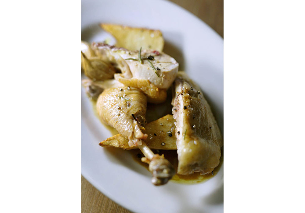 名古屋コーチンのロースト