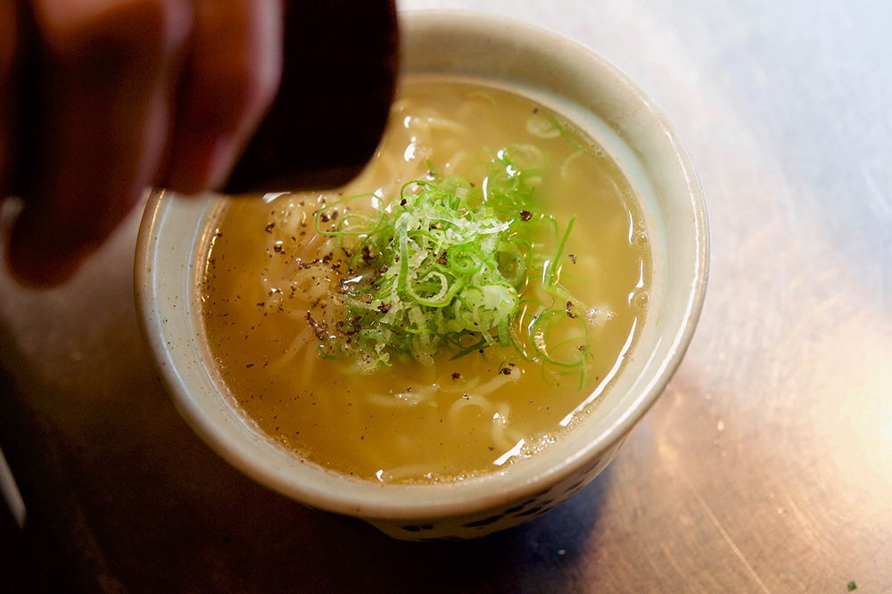 トッピングを載せる