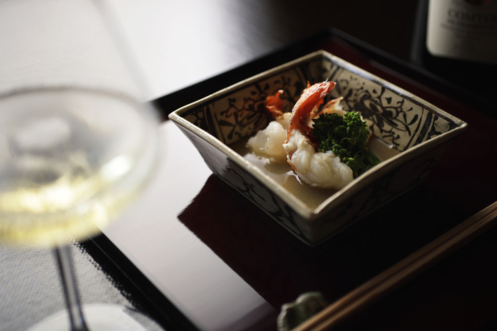 テタンジェと味わう、地方発ガストロノミーの今　修善寺「あさば」