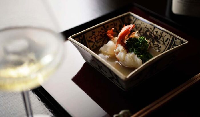 「一期一会の旬の地のものと」