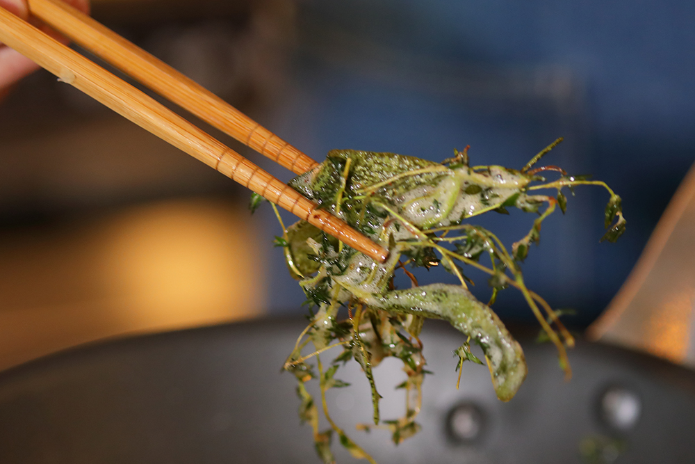 ハーブバターオムレツ