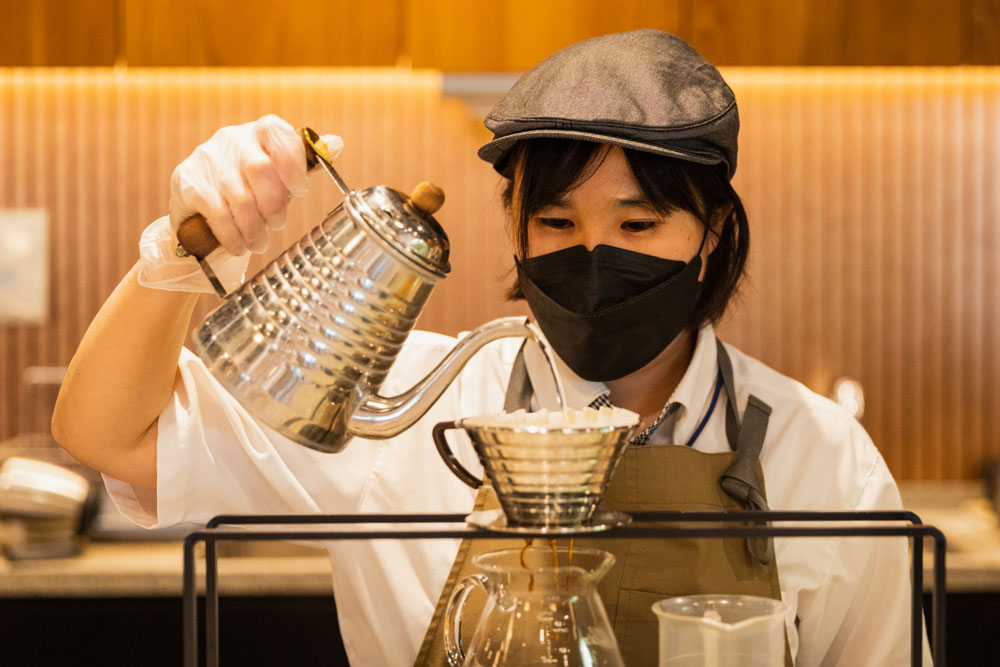 おいしいコーヒーを淹れる