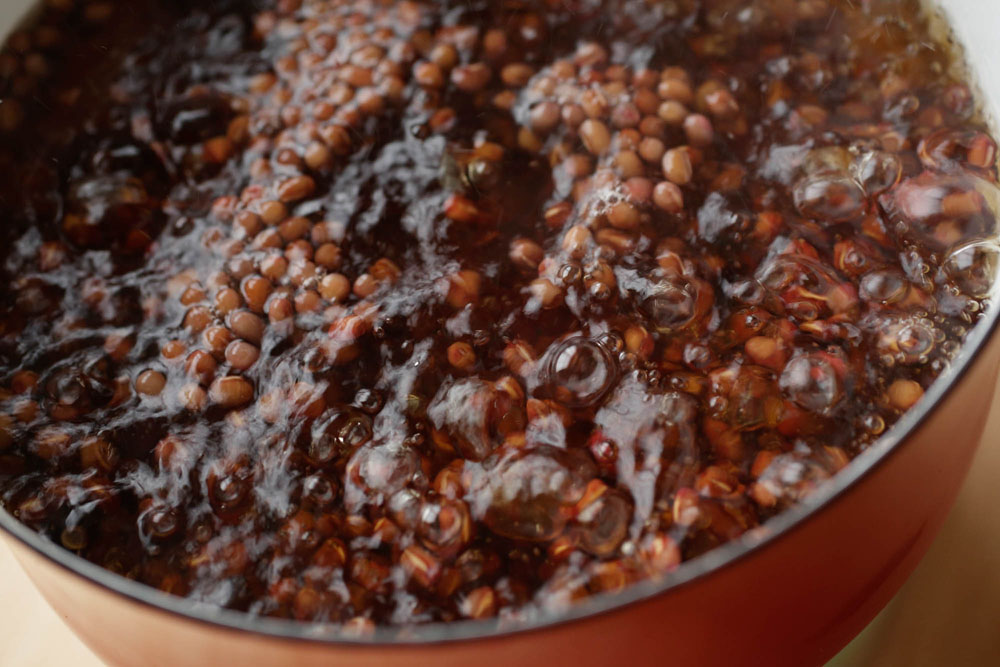 おいしい粒あんのコツ