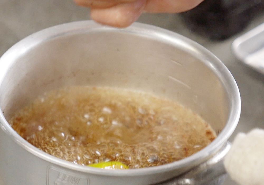 ハーブバターオムレツ