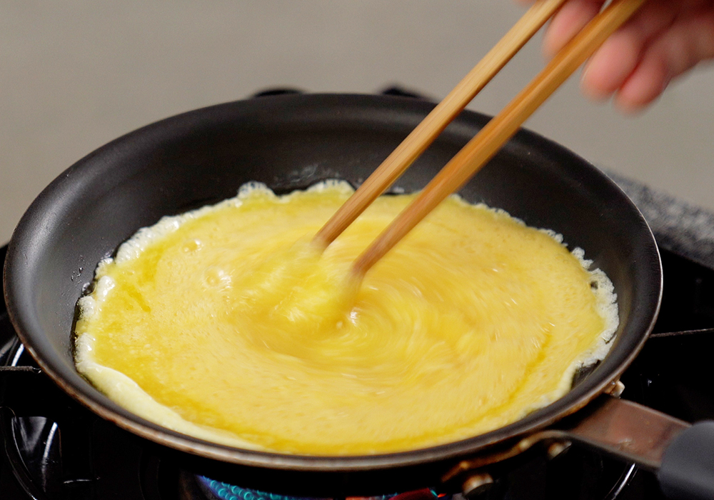 ハーブバターオムレツ