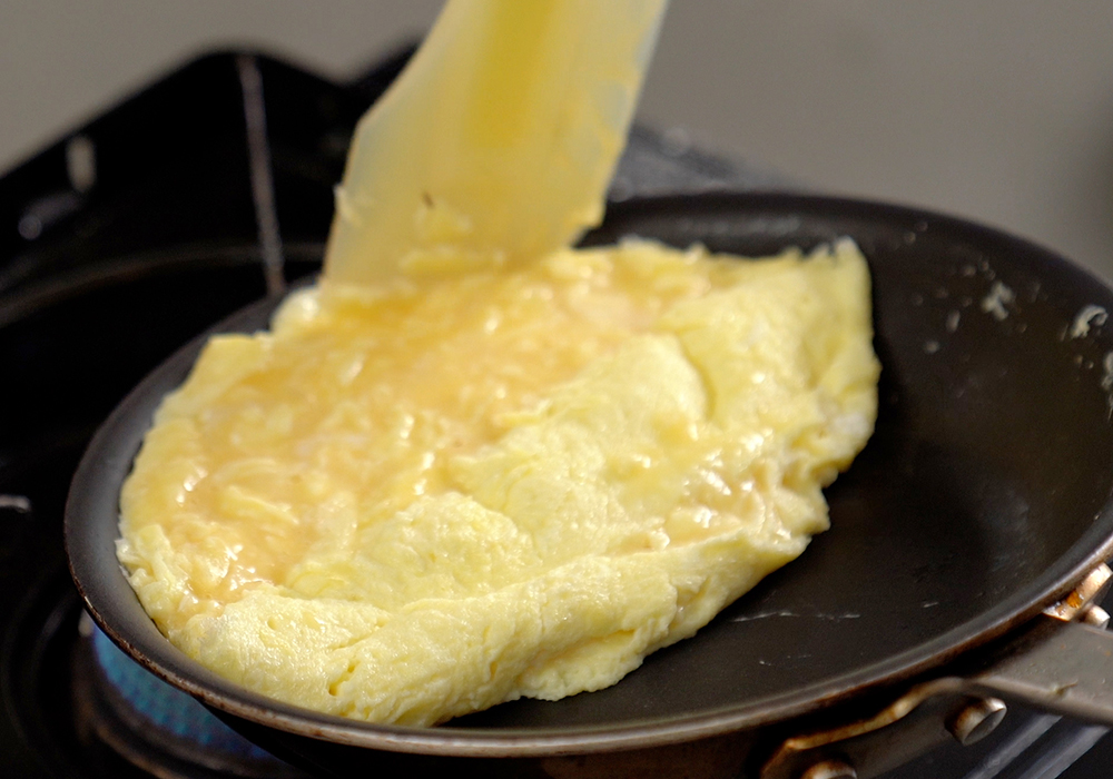 ハーブバターオムレツ