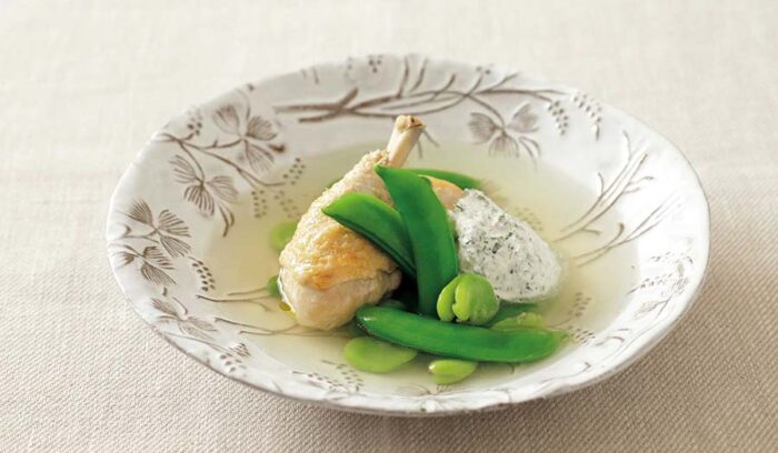 気を補い、身体に潤いを与える【春の薬膳／生涯現役レシピ】