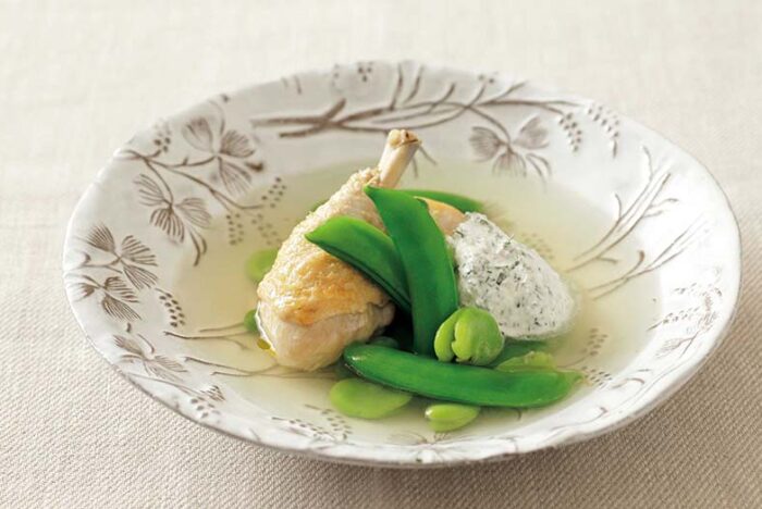 気を補い、身体に潤いを与える【春の薬膳／生涯現役レシピ】