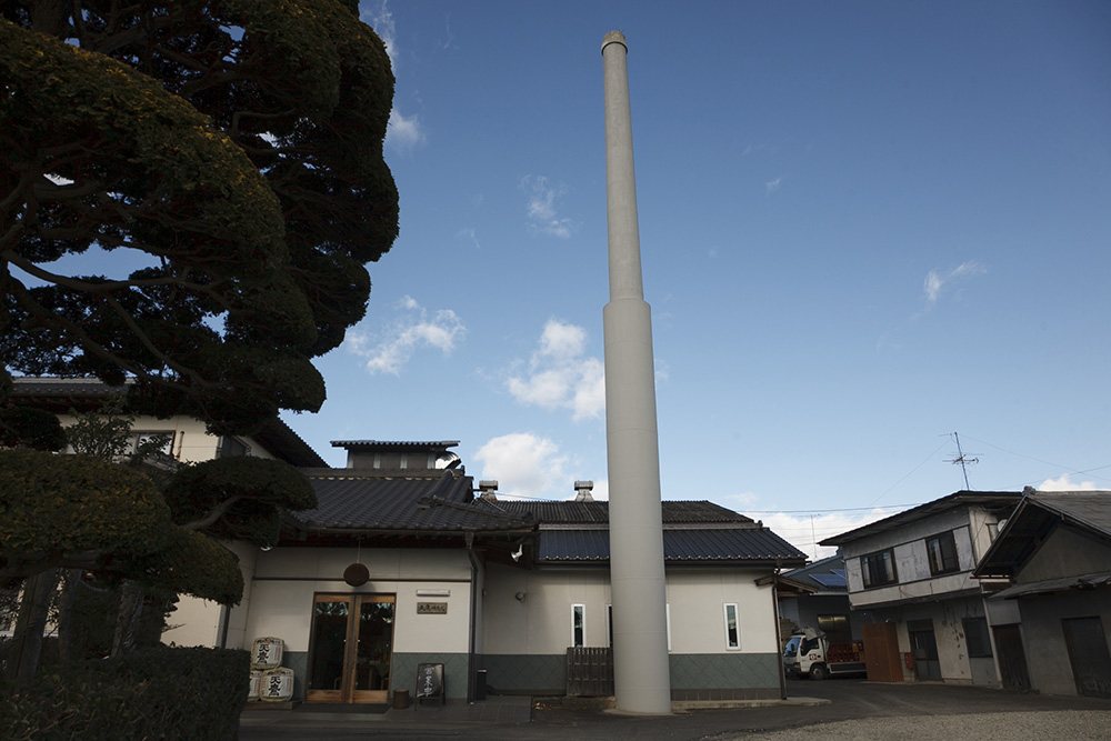 那須は流れ水（伏流水）で豊かな水源が酒造りを支えている。