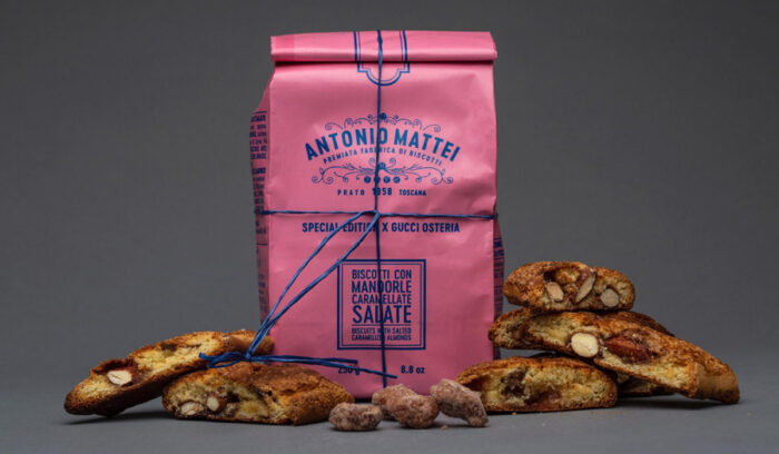 Italy [Firenze]老舗ビスコッティ店と「グッチ・オステリア」が限定コラボ商品を発売