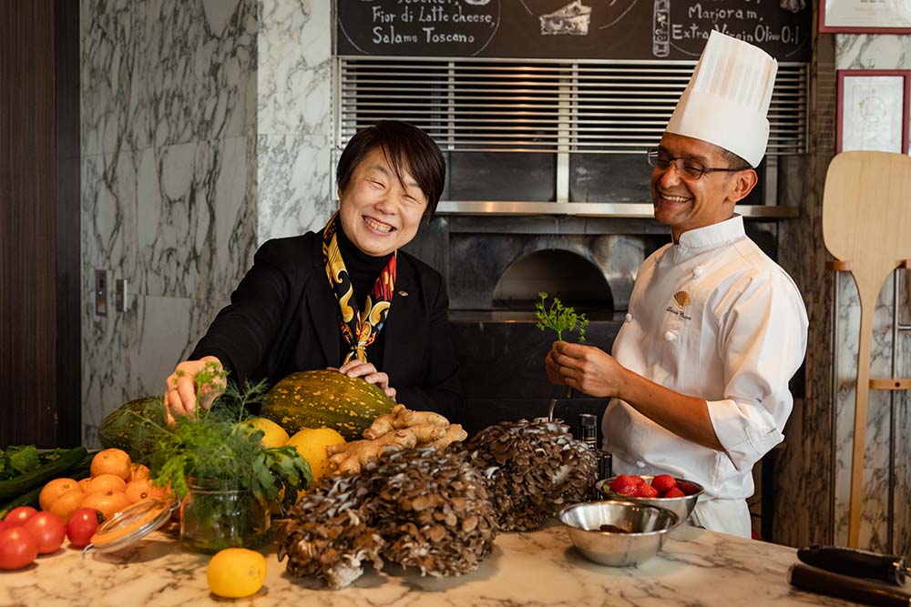 「マンダリン オリエンタル 東京」 谷山水緒
