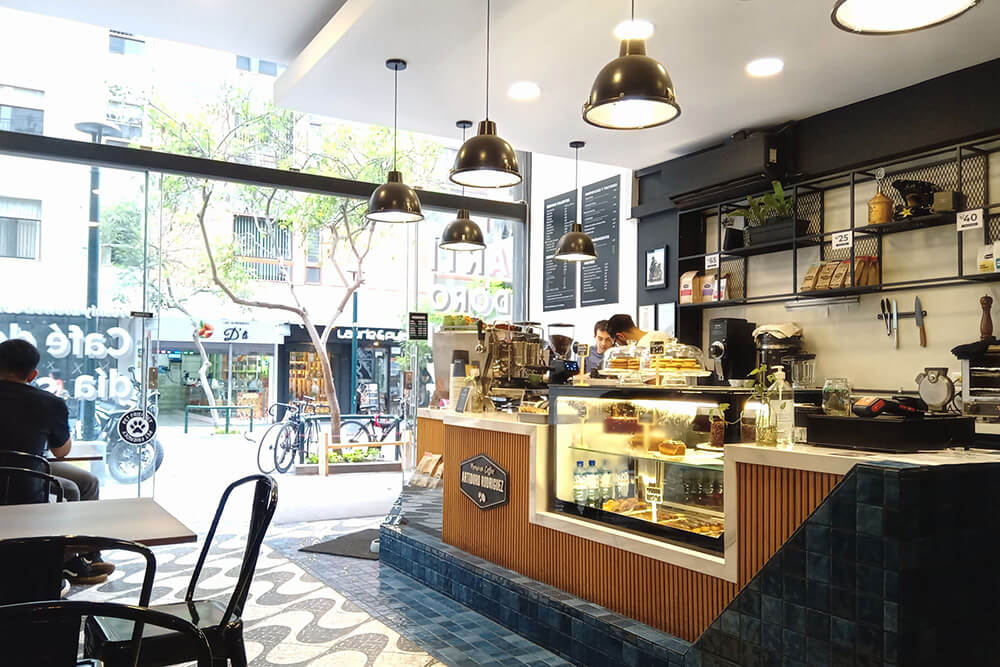 自社のカフェテリア