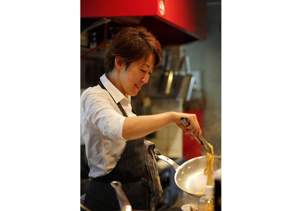 大阪・肥後橋「オステリア ラ チチェルキア」連（むらじ）久美子さん