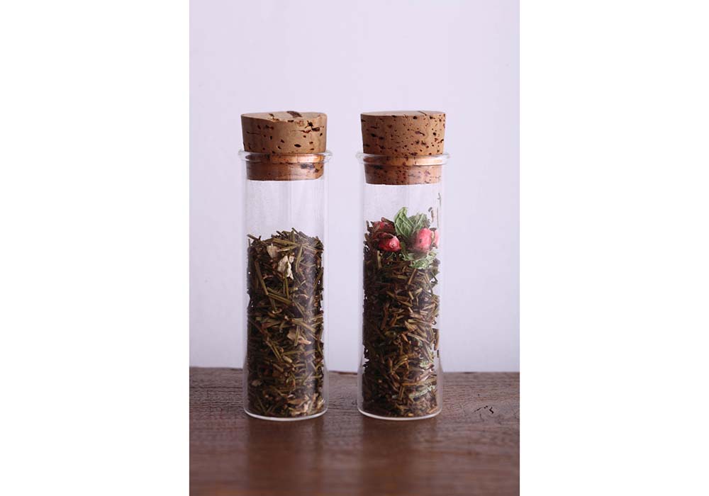 ギフトに・・・オリジナルのフレーバーを作って小瓶に詰め、ギフトにしてみよう。