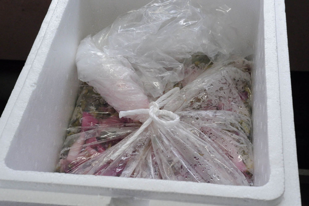 密閉して24時間おく