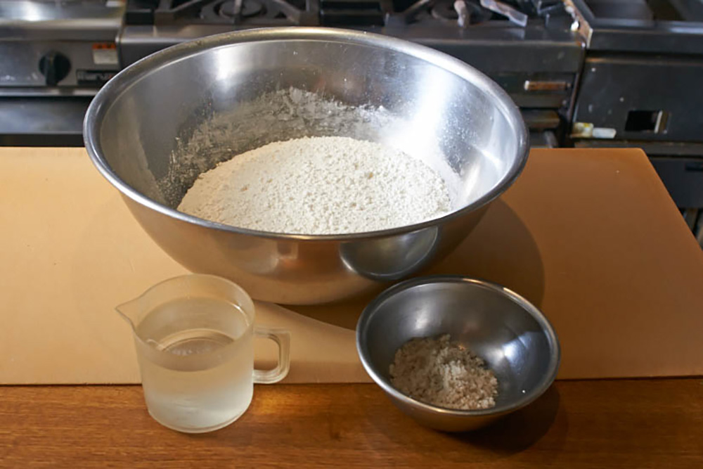 さぬきうどんの材料