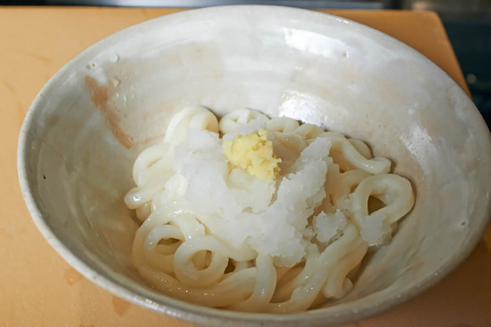 トッピングをのせる