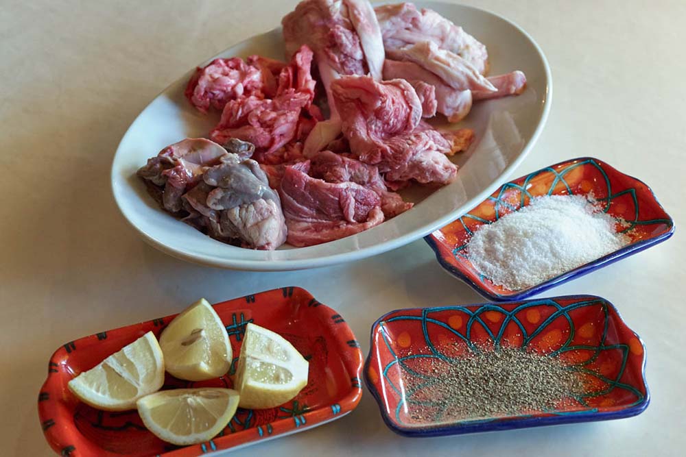 「フリットラ」材料