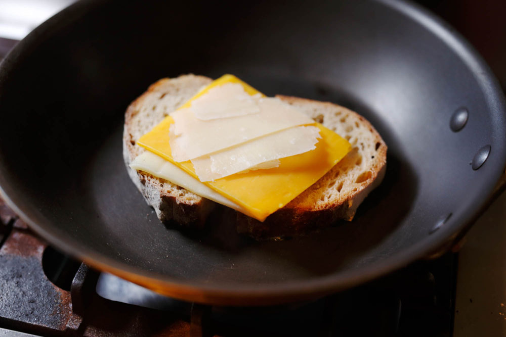 フライパンで焼く