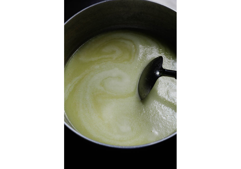 ミキサーにかける