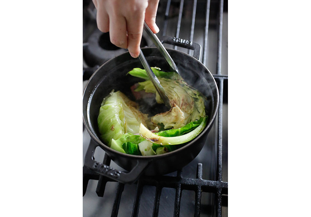 焼き色をつける