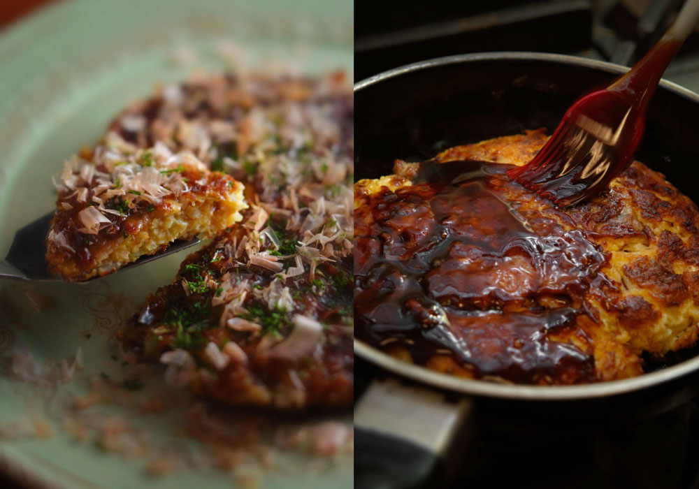 フライパンで作る！お好み焼きワンランクアップ術