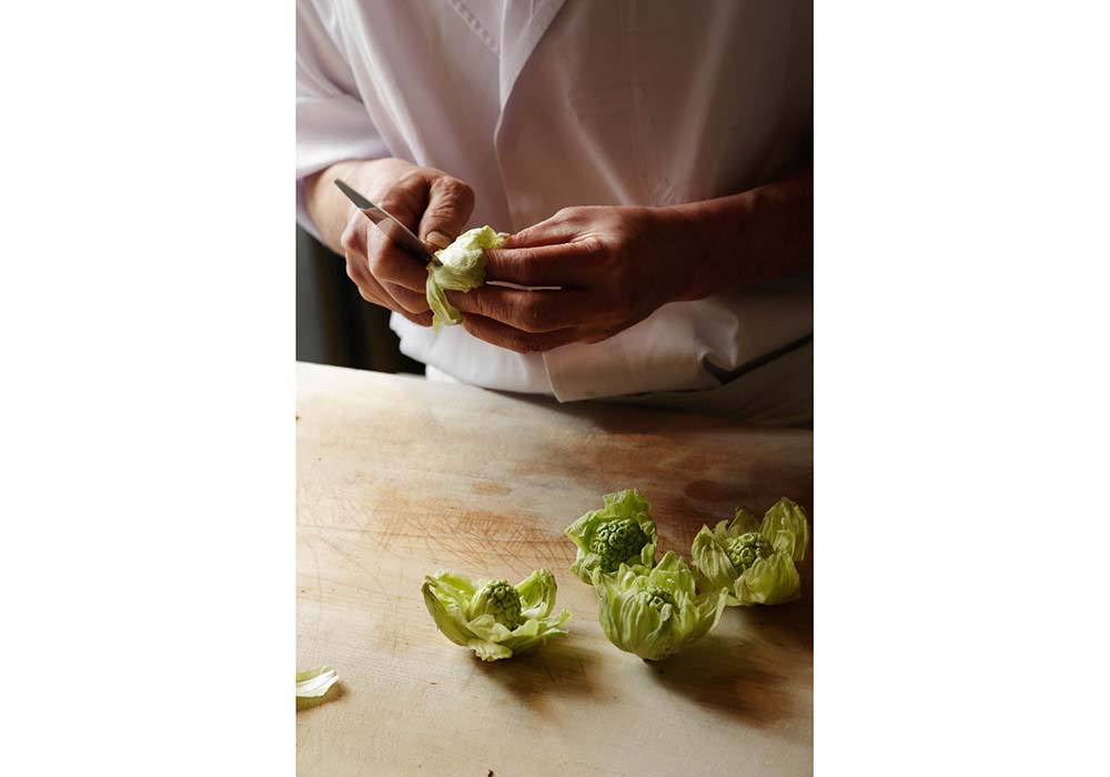 切れ目を深く入れる