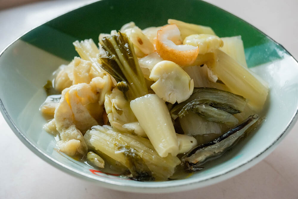 郷土料理「煮菜（にな）