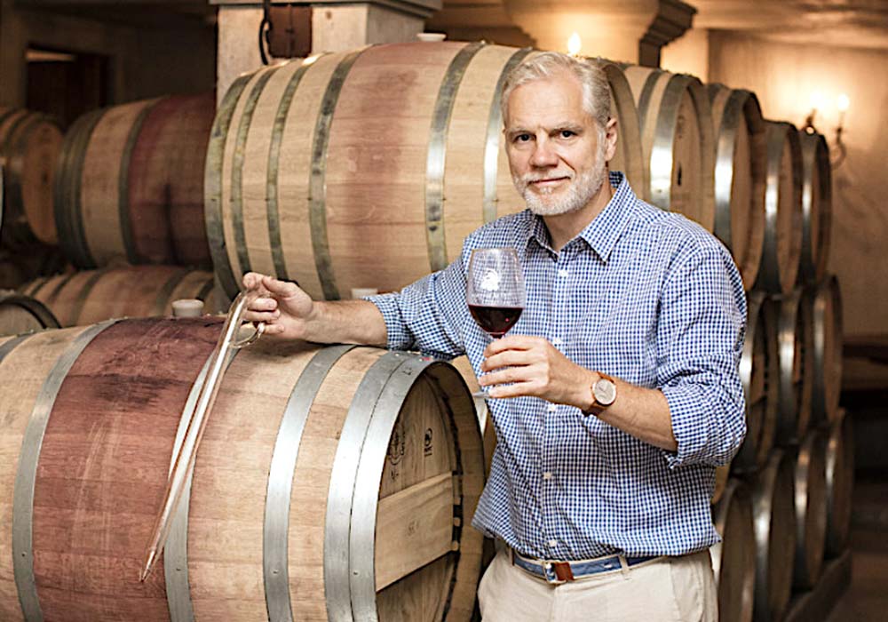 （写真）「ウォルファー・エステート」のワインメーカー、ローマン・ロス氏。