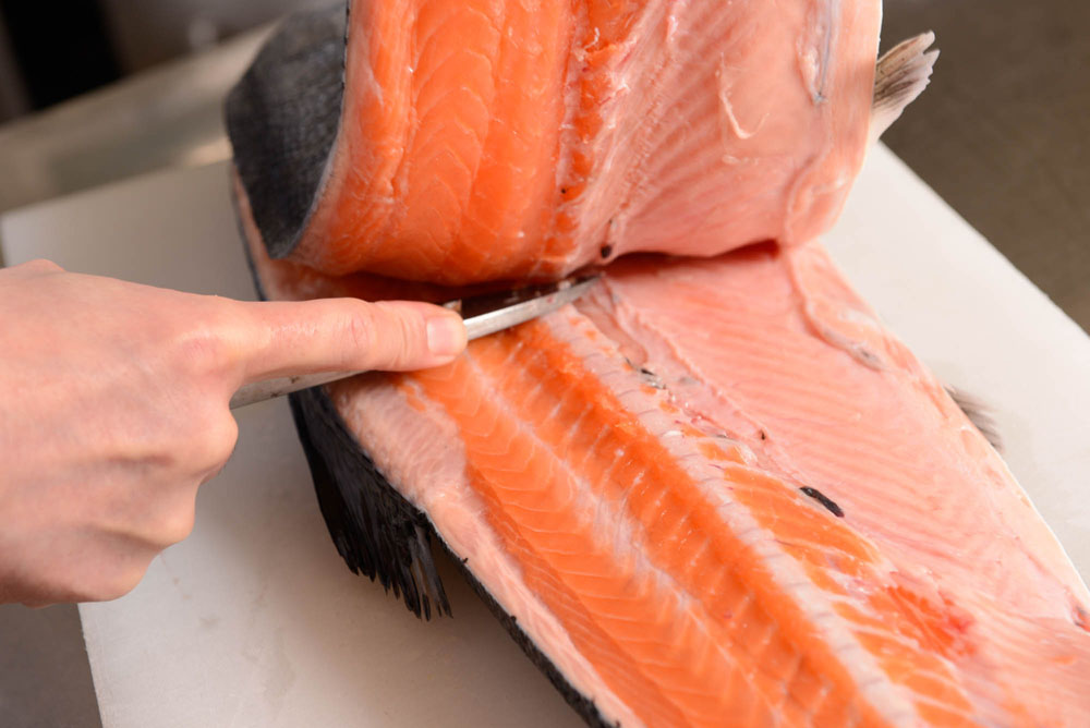 背骨から身を外す