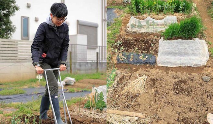 畑を「福畑」と命名。福永麻子さんの畑仕事２年生