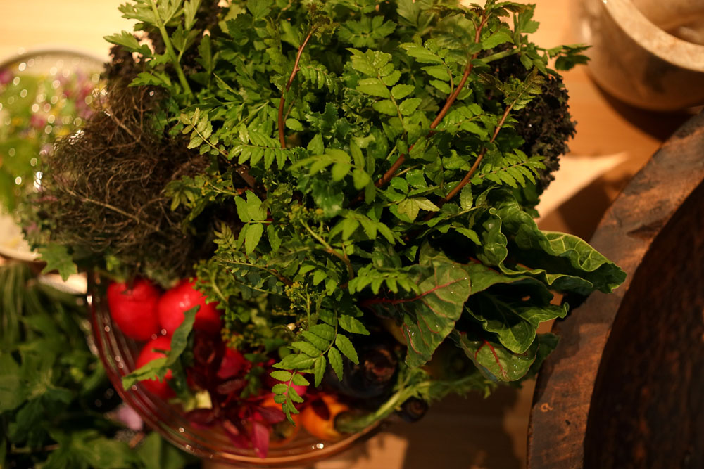 「食材の豊かさに圧倒されて、やや押され気味（笑）。僕の目指すイタリア料理として表現できるか、模索の日々です」