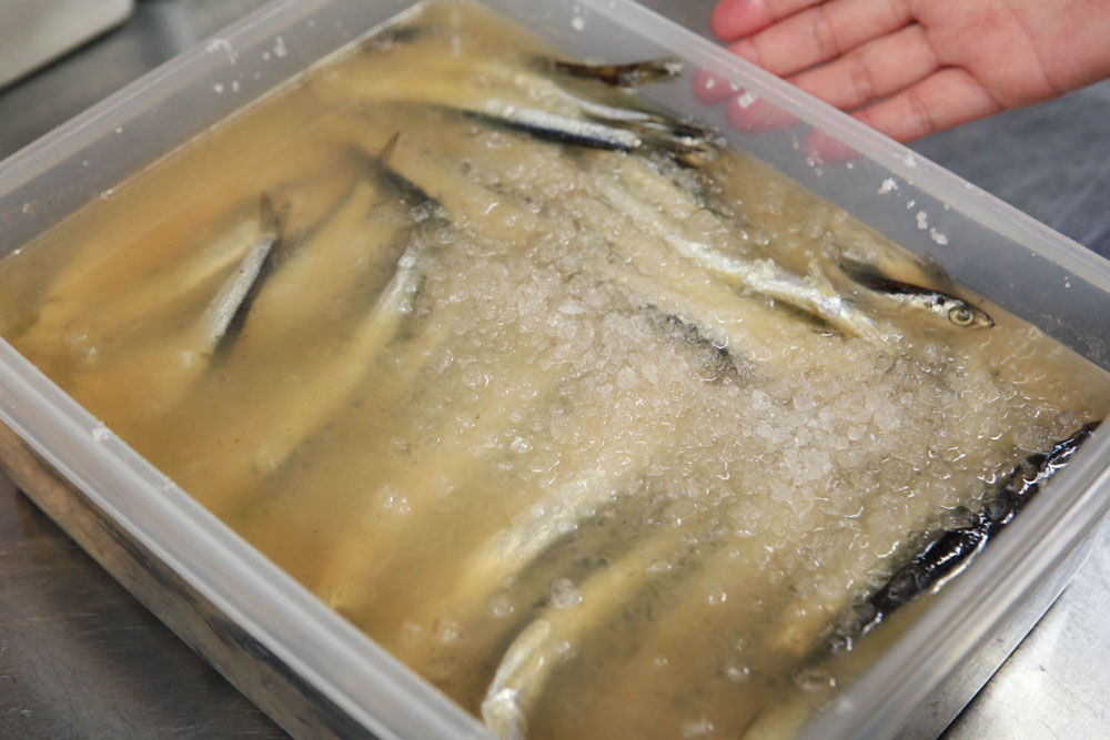 漬けて１カ月後