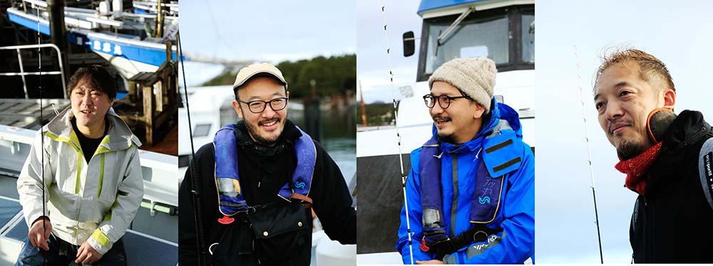 座談会参加シェフ（写真左から）東京・緑が丘「リストランテ コルニーチェ」京大輔さん、埼玉・熊谷「アルティジャーノ」沼上崇さん、東京・自由が丘「モンド」宮木康彦さん、東京・東銀座「ラ・カーヴ・デ・ランパール」湯澤貴博さん　※各店ショップデータ、ウェブサイトURLは文末に掲載しています。