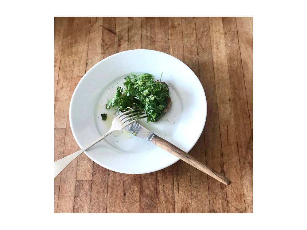 茎と根と葉っぱ　初夏編　「茎で香り高いジェノヴァ風ペーストを」