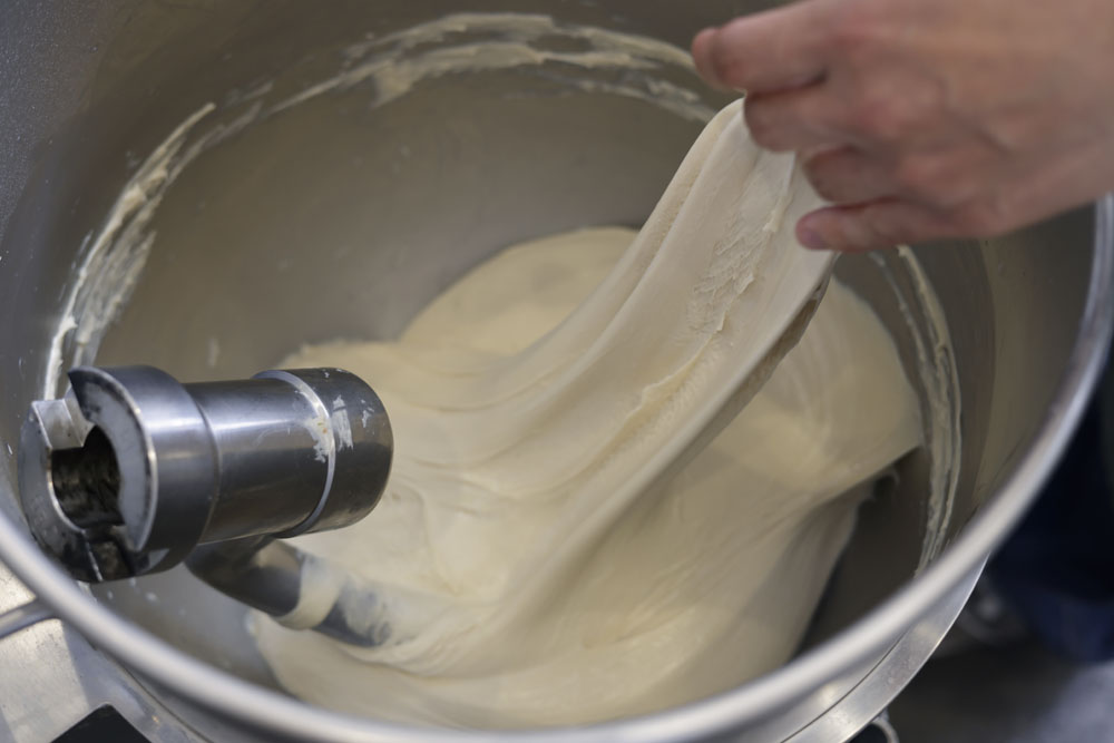 仕上がりの生地