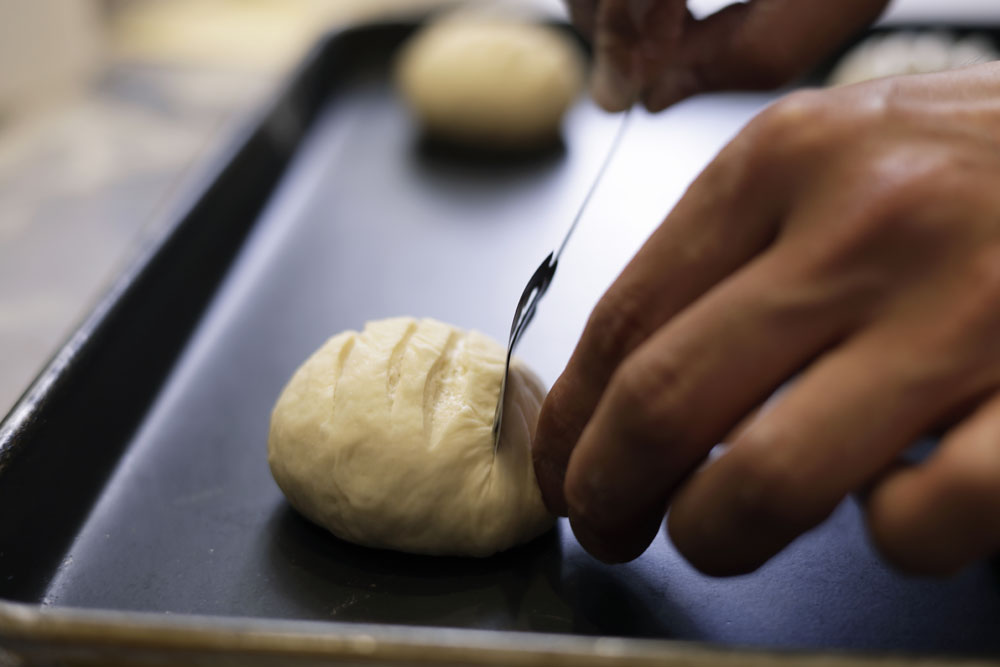 クープを入れる