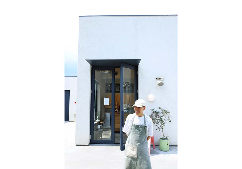 40代になり、「植物性の味が体に合うようになってきました（笑）」とシェフ。