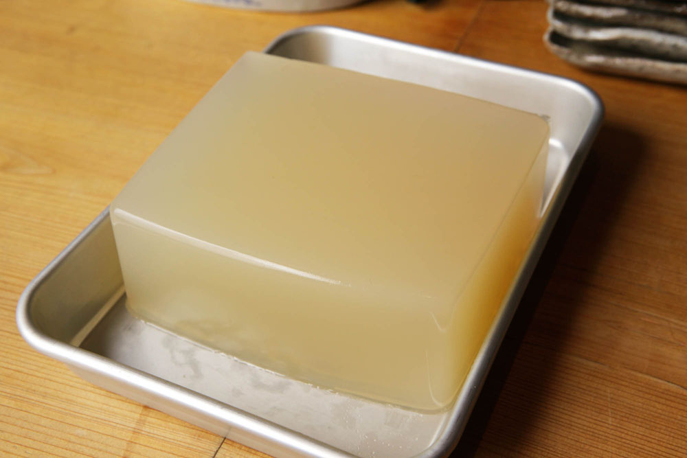 固まったら取り出す