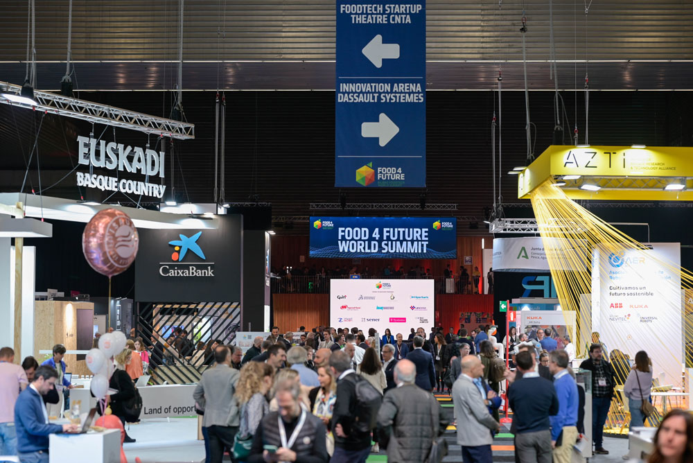 ５月16～18日に開催。今年は34カ国、287社が参加。ポルトガルの缶充填パッケージング会社、ハンガリーのDX化自動化研究機関、トルコのバイオテクノロジー会社、ベルギーの食品流通のサステナビリティやトレーサビリティにフォーカスしたソリューション＆コンサル会社など様々。