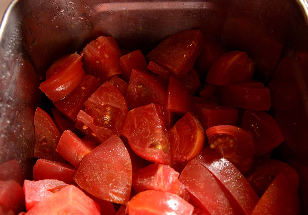 ラップをして一晩寝かせる