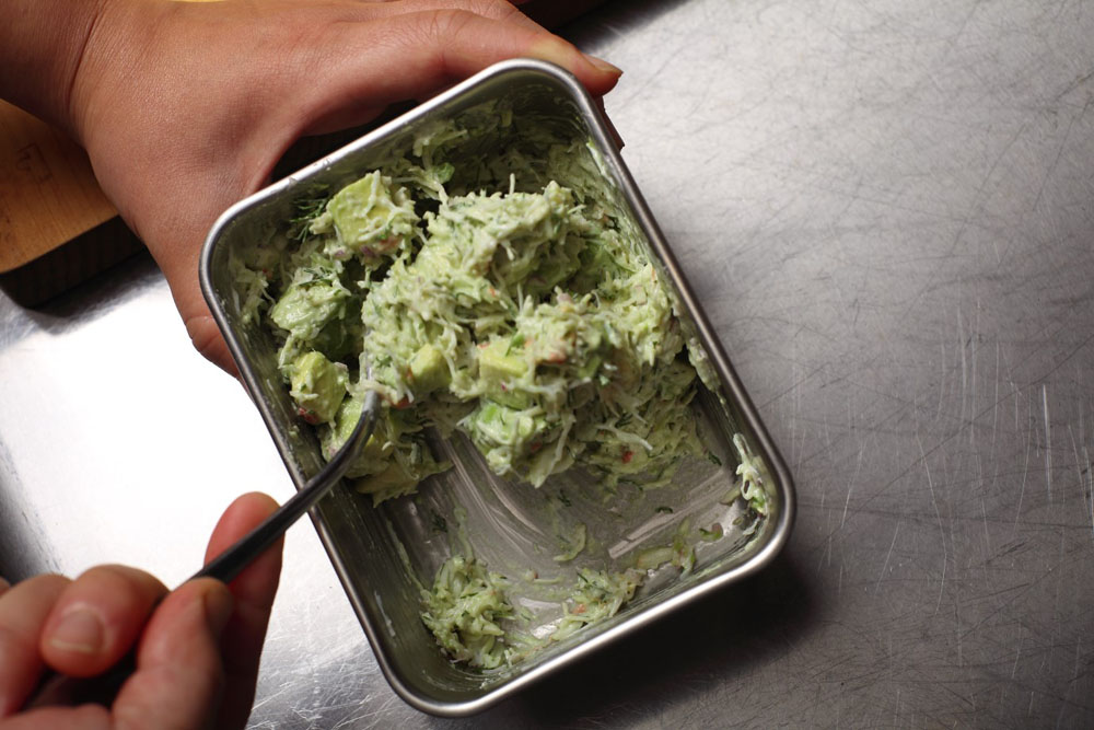 マヨネーズで和える