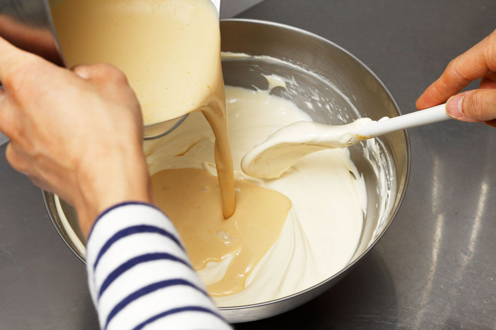 生地を合わせる