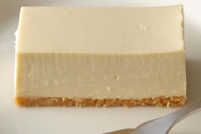 手作業が生むなめらかな舌触り。「チーズケーキ」