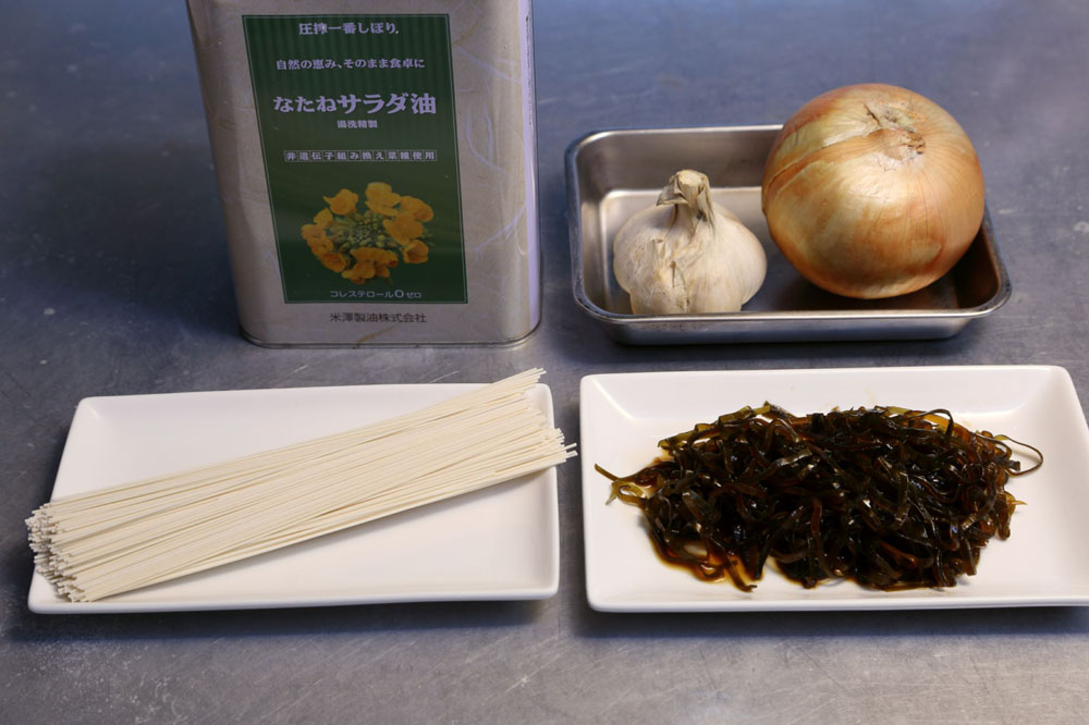 「そーめんチャンプル」材料と作り方