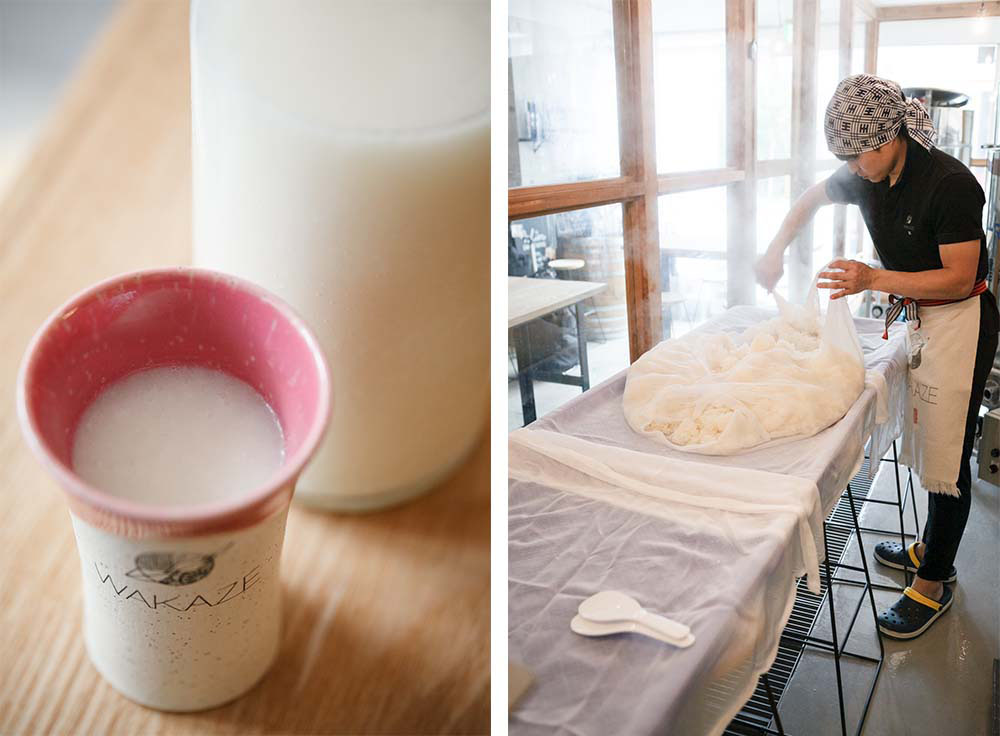 4.5坪の醸造所に４つのタンクを並べ、毎月新しいレシピを開発し精力的にボタニカルサケを造っていた「三軒茶屋醸造所」（現在休業中）