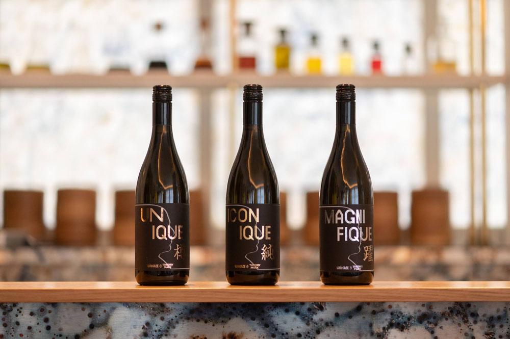 2023年７月、フランスのトップシェフ、ティエリー・マルクス氏とコラボレーションしたSAKEも発売。シェフのレストランでも提供されるほか、日本でも購入可能。