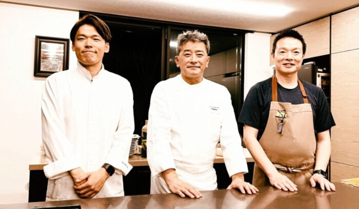 「銀座レカン」出身のシェフ３人が共演