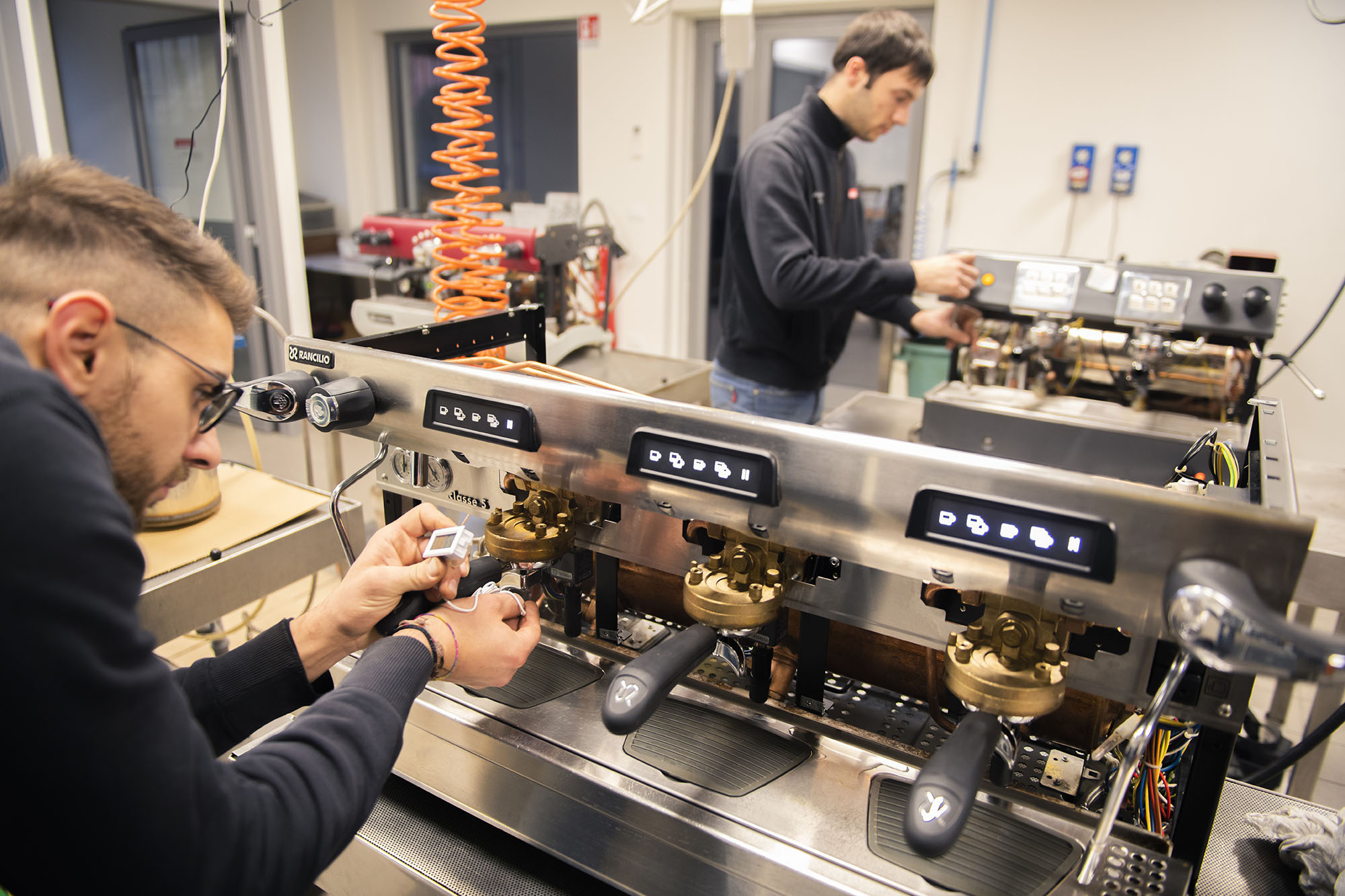 バリスタたちが受講