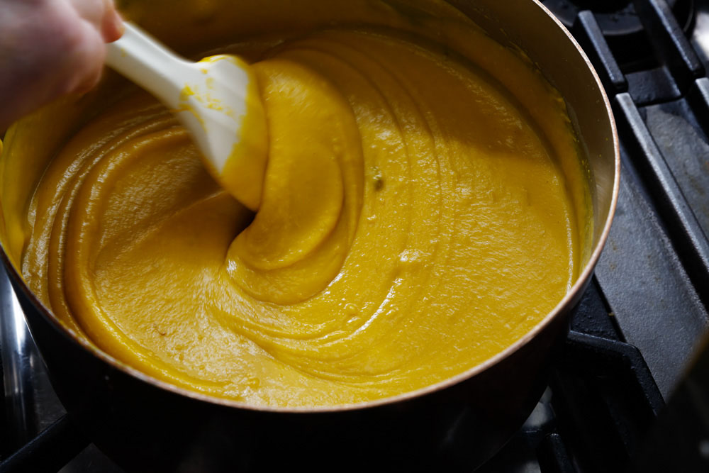 ぽったりする濃度まで炊く